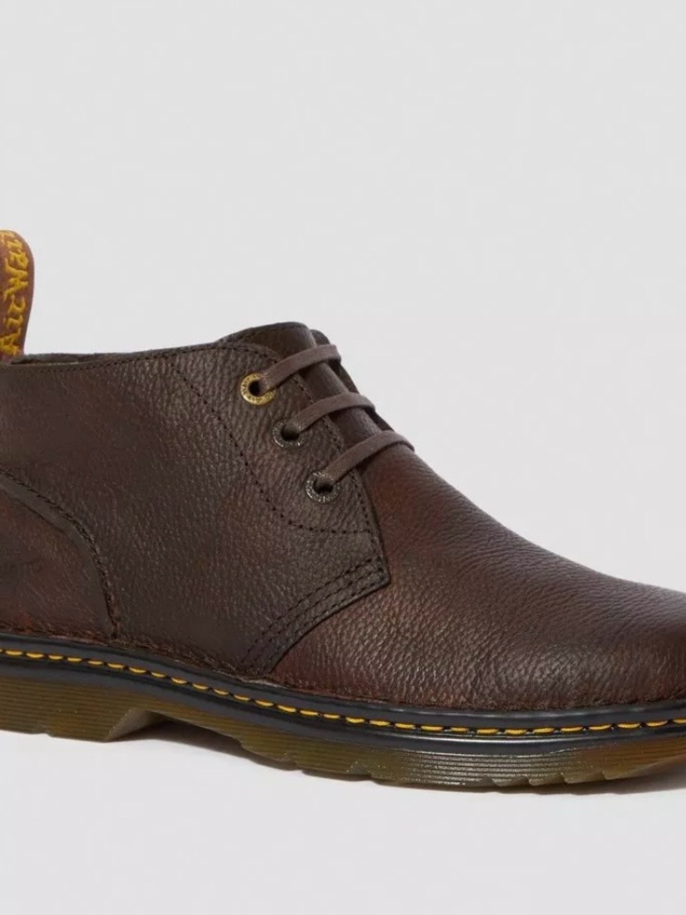 Dr. Martens Sussex Bear track Men's Brown Leather Casual Chukka Boots size 12